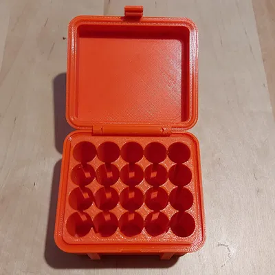 Hộp Đựng Pin Cứng Cáp Cho 20 Viên AA / AAA