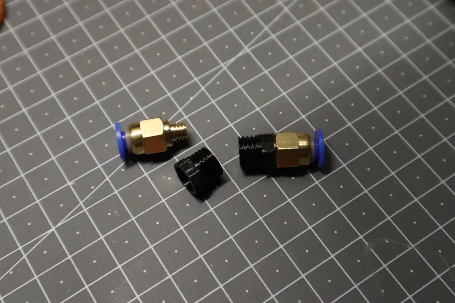 Bộ chuyển ren cho đầu nối PTFE - Bộ chuyển đổi PC4-M6 sang PC4-M10 - Image 2