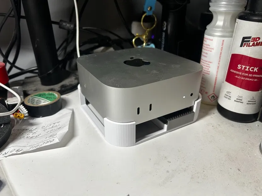 Giá Đỡ Mac Mini M4 Tích Hợp Chỗ Giấu Ổ Cứng Phụ - Image 1