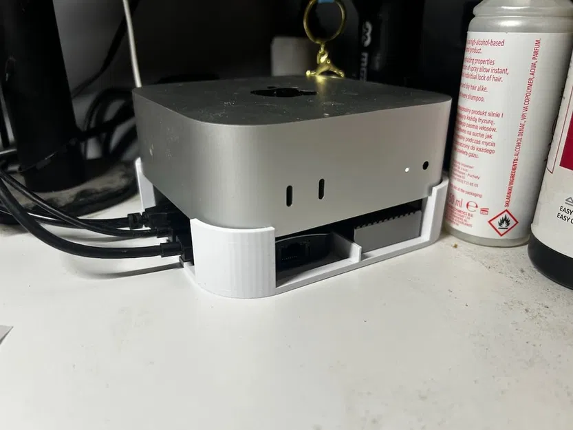 Giá Đỡ Mac Mini M4 Tích Hợp Chỗ Giấu Ổ Cứng Phụ - Image 2