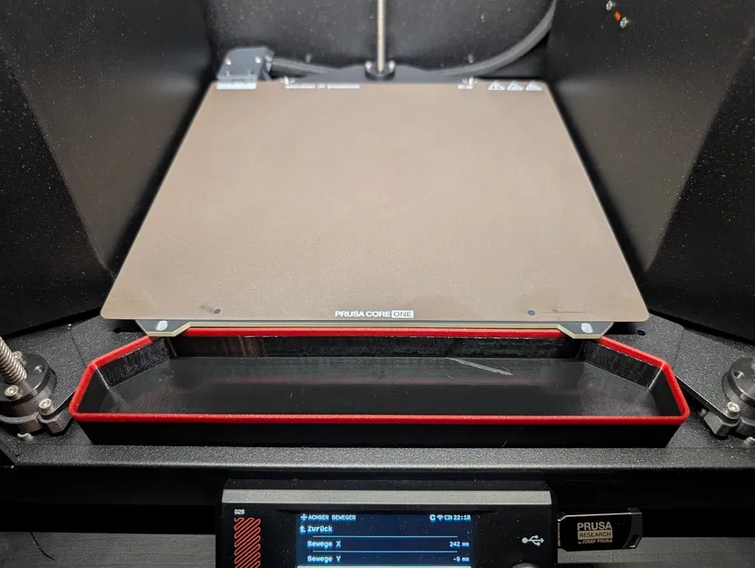 Thùng rác sạch bụi Prusa Core One - có nam châm - không cần keo - Image 1