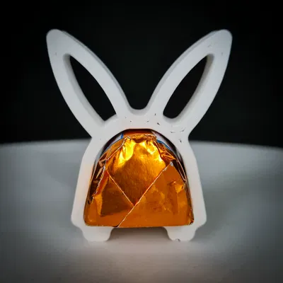 Trang trí thỏ Phục Sinh cho kẹo "little kisses"