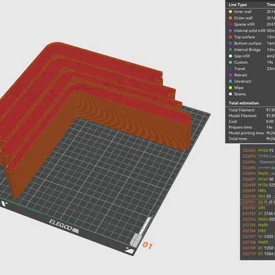 Elegoo Centauri Carbon - Nâng Tấm Trên