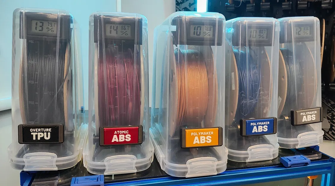 Hộp Sấy Cuộn Sợi Filament Có Bánh Lăn - Image 1