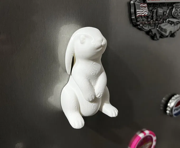 Thỏi Nam Châm Hình Thỏ Phục Sinh - Image 3