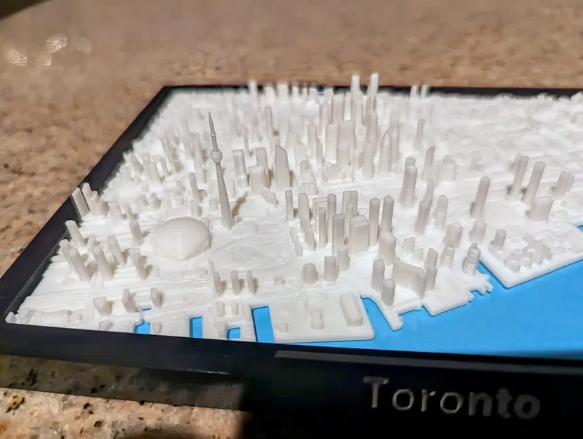 Mô Hình 3D Thu Nhỏ Thành Phố Toronto Canada - Image 3