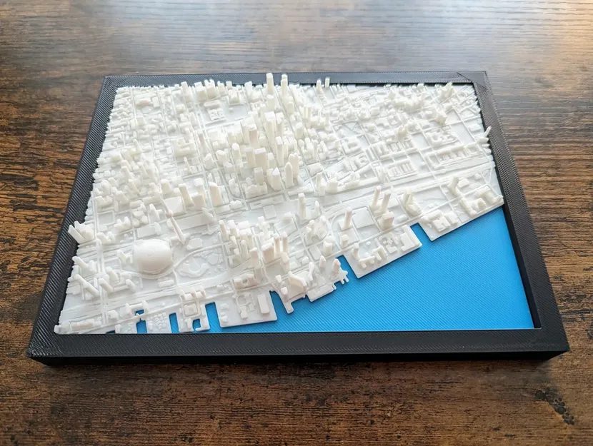 Mô Hình 3D Thu Nhỏ Thành Phố Toronto Canada - Image 4