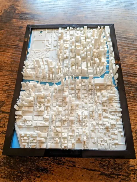 Mô hình 3D thu nhỏ Chicago Illinois - Image 4