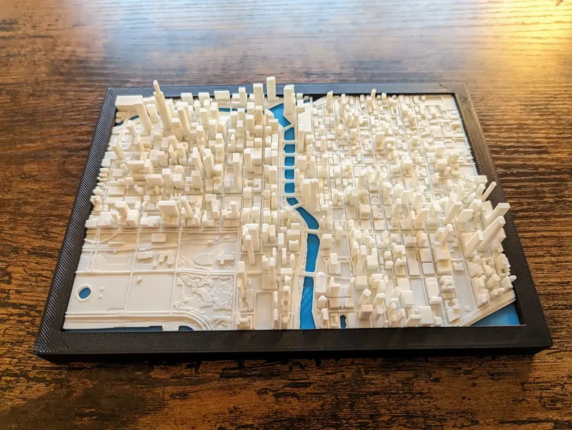 Mô hình 3D thu nhỏ Chicago Illinois - Image 7