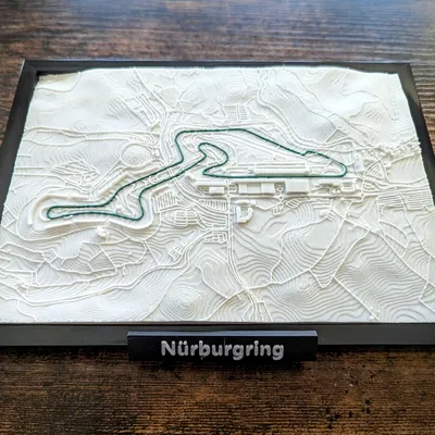 Mô hình 3D Nurburgring Đức (Đa màu)