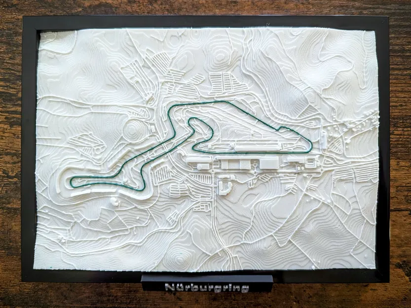 Mô hình 3D Nurburgring Đức (Đa màu) - Image 2