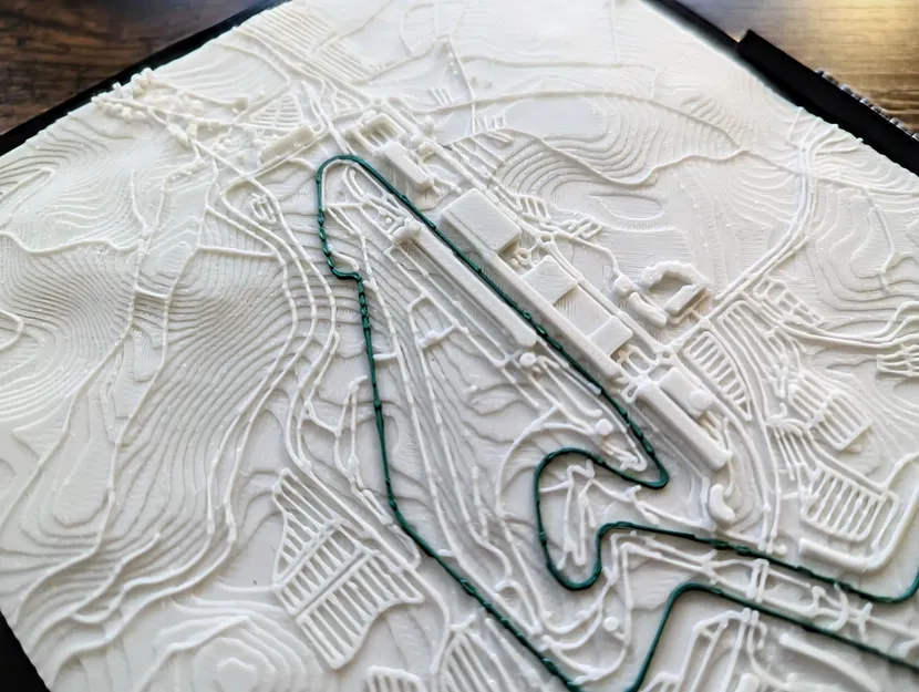 Mô hình 3D Nurburgring Đức (Đa màu) - Image 7