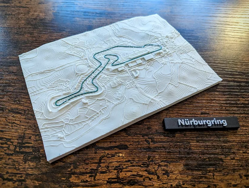 Mô hình 3D Nurburgring Đức (Đa màu) - Image 10