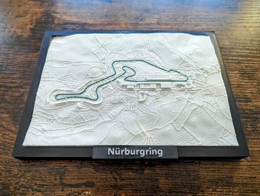 Mô hình 3D Nurburgring Đức (Đa màu) - Image 11