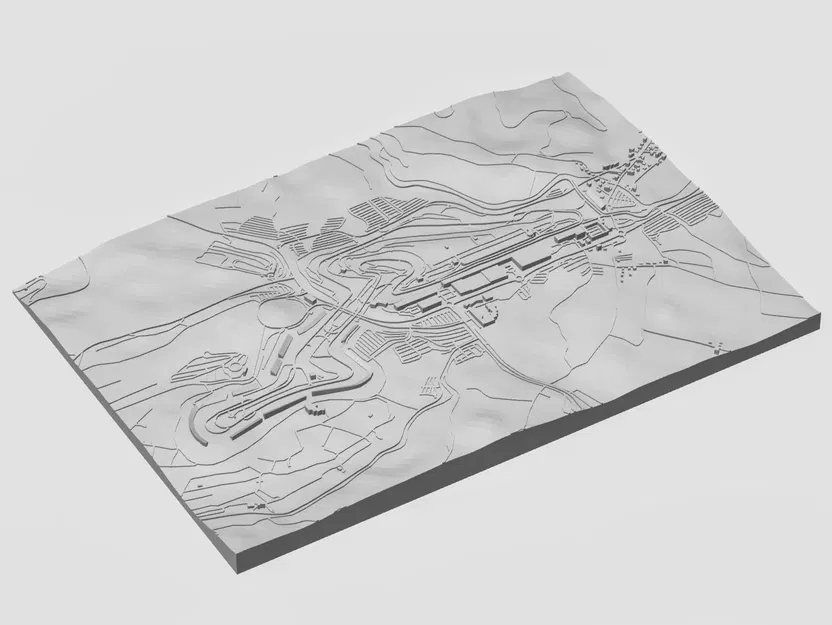 Mô hình 3D Nurburgring Đức (Đa màu) - Image 15
