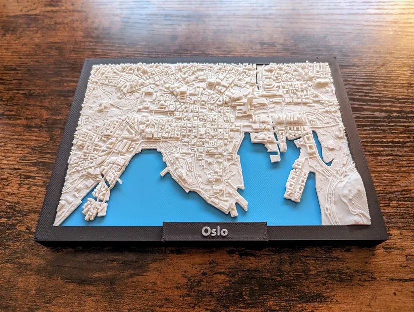 Mô Hình 3D Thu Nhỏ Oslo, Na Uy - Image 7