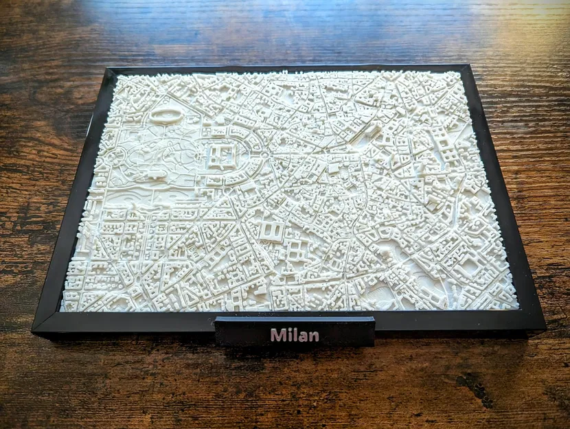 Mô Hình 3D Thu Nhỏ Milan Ý - Image 1
