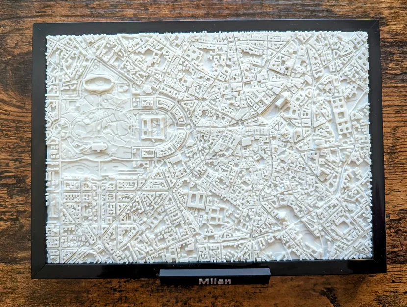 Mô Hình 3D Thu Nhỏ Milan Ý - Image 2