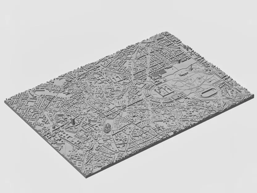 Mô Hình 3D Thu Nhỏ Milan Ý - Image 13