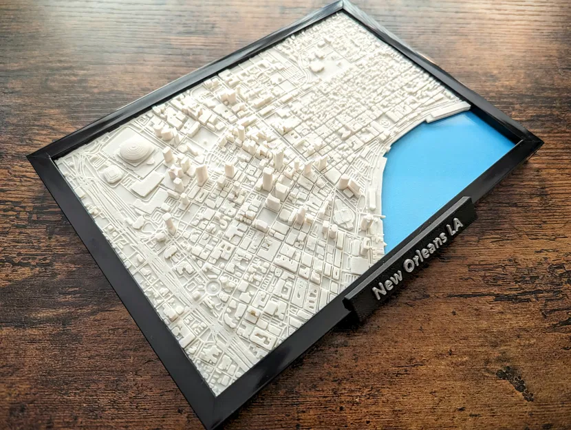 Mô hình thu nhỏ 3D New Orleans Louisiana - Image 3