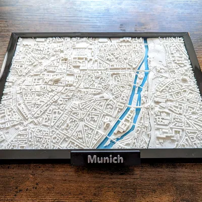 Mô hình 3D thu nhỏ Munich, Đức