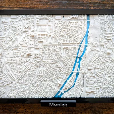 Mô hình 3D thu nhỏ Munich, Đức