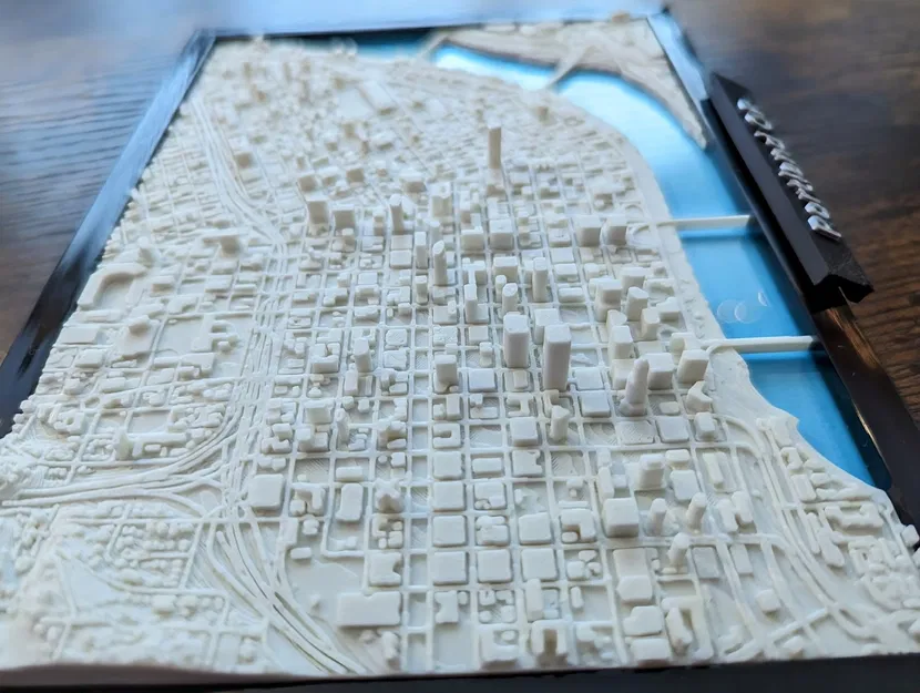 Mô Hình Thu Nhỏ 3D Portland Oregon - Image 4