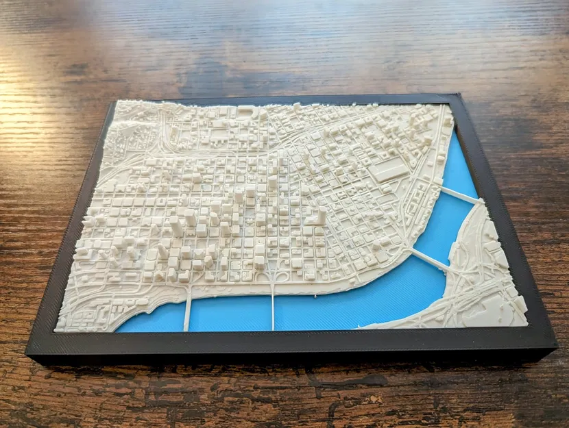 Mô Hình Thu Nhỏ 3D Portland Oregon - Image 6