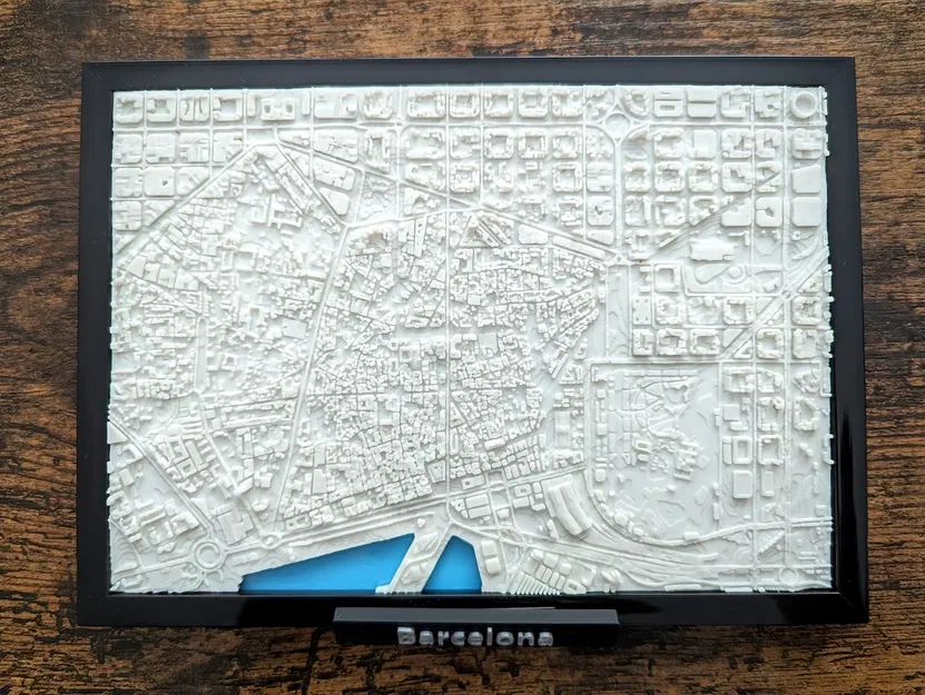 Mô hình thu nhỏ 3D Barcelona, Tây Ban Nha - Image 2