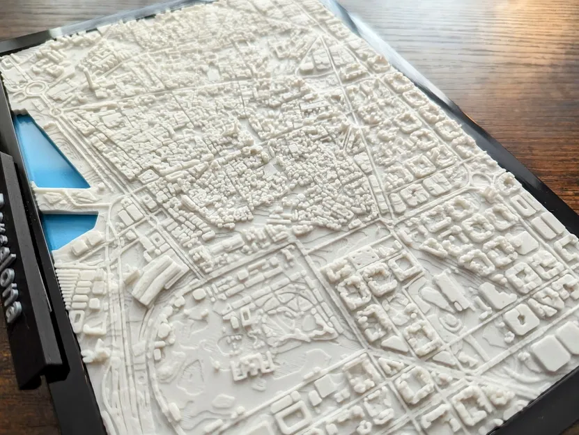 Mô hình thu nhỏ 3D Barcelona, Tây Ban Nha - Image 4