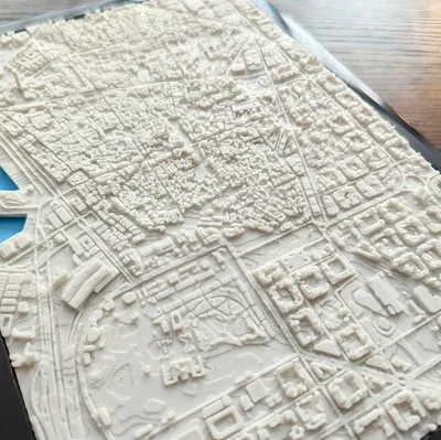 Mô hình thu nhỏ 3D Barcelona, Tây Ban Nha