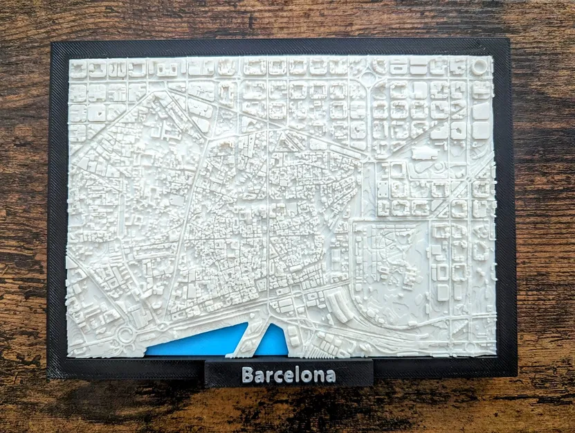 Mô hình thu nhỏ 3D Barcelona, Tây Ban Nha - Image 7