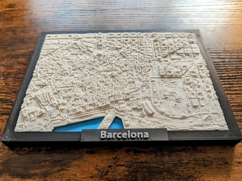 Mô hình thu nhỏ 3D Barcelona, Tây Ban Nha - Image 9