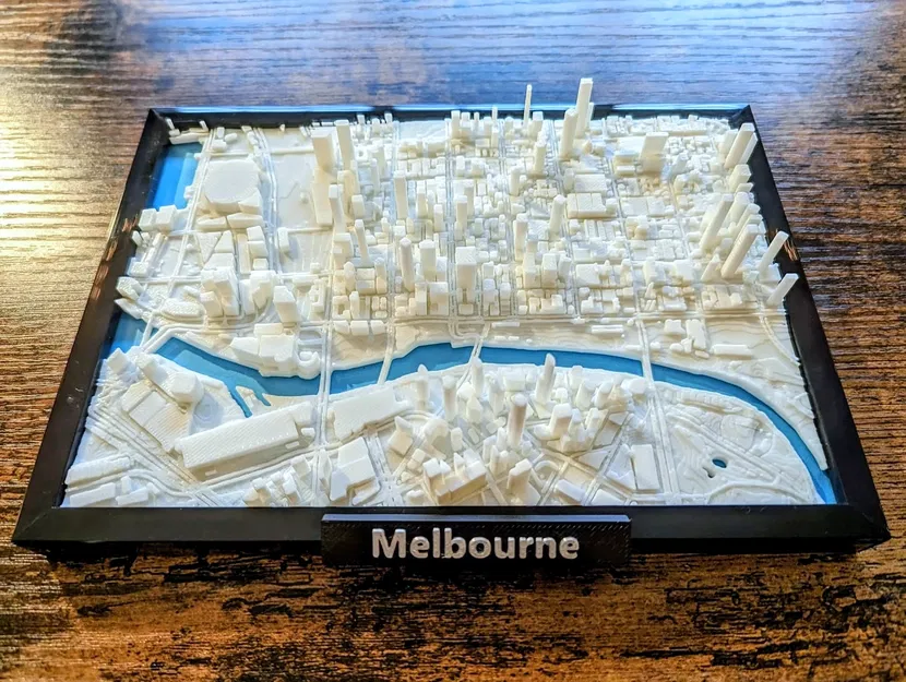 Mô hình 3D Thu nhỏ Melbourne Úc - Image 1