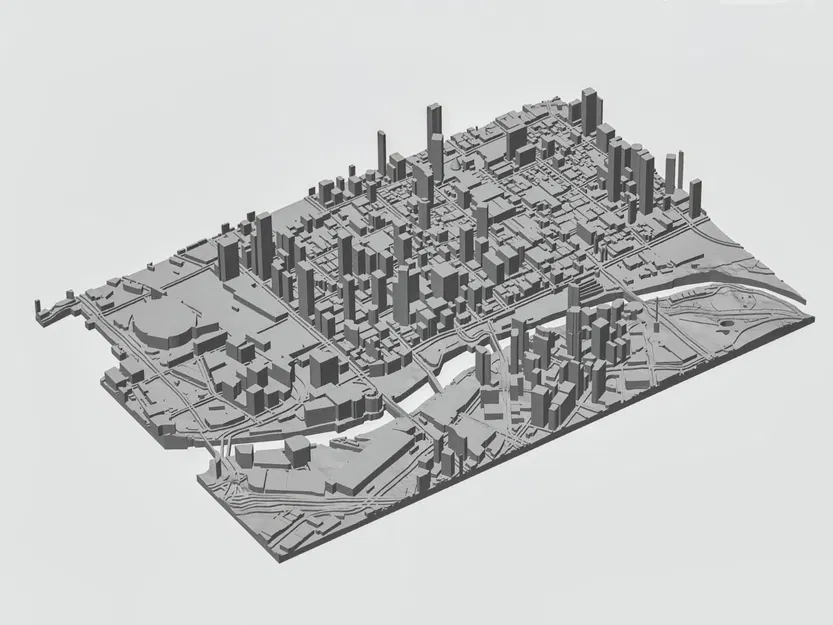 Mô hình 3D Thu nhỏ Melbourne Úc - Image 8