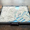 Mô hình 3D thu nhỏ Hamburg, Đức - Thumbnail 1