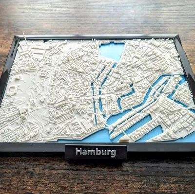Mô hình 3D thu nhỏ Hamburg, Đức