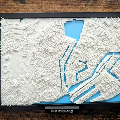 Mô hình 3D thu nhỏ Hamburg, Đức
