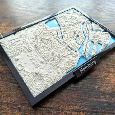 Mô hình 3D thu nhỏ Hamburg, Đức