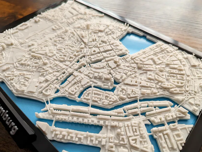 Mô hình 3D thu nhỏ Hamburg, Đức - Image 4