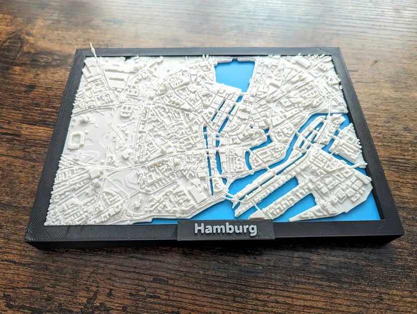 Mô hình 3D thu nhỏ Hamburg, Đức - Image 6