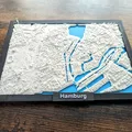 Mô hình 3D thu nhỏ Hamburg, Đức - Thumbnail 6