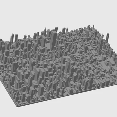 Mô hình thu nhỏ New York City Manhattan v2.0