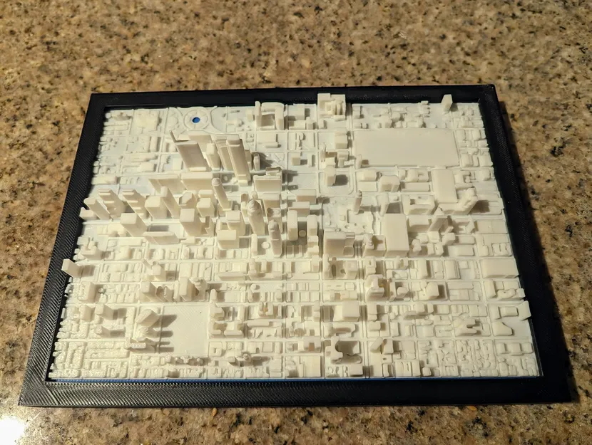 Mô Hình Thu Nhỏ 3D Philadelphia Pennsylvania - Image 3