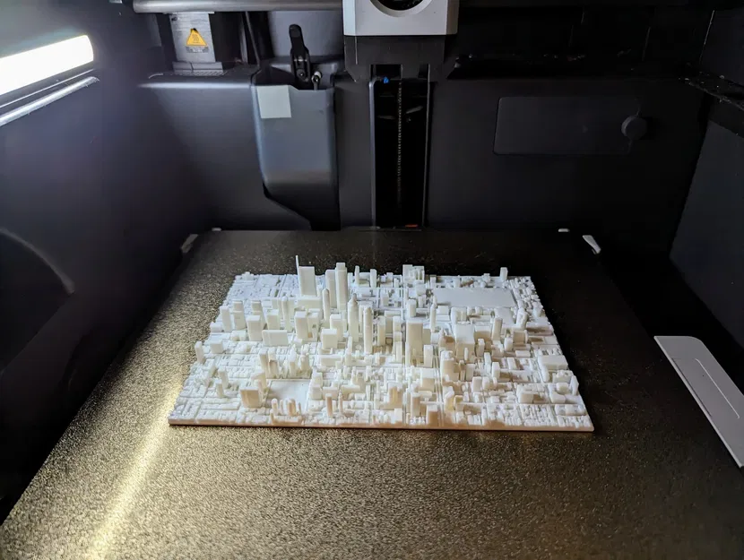 Mô Hình Thu Nhỏ 3D Philadelphia Pennsylvania - Image 4