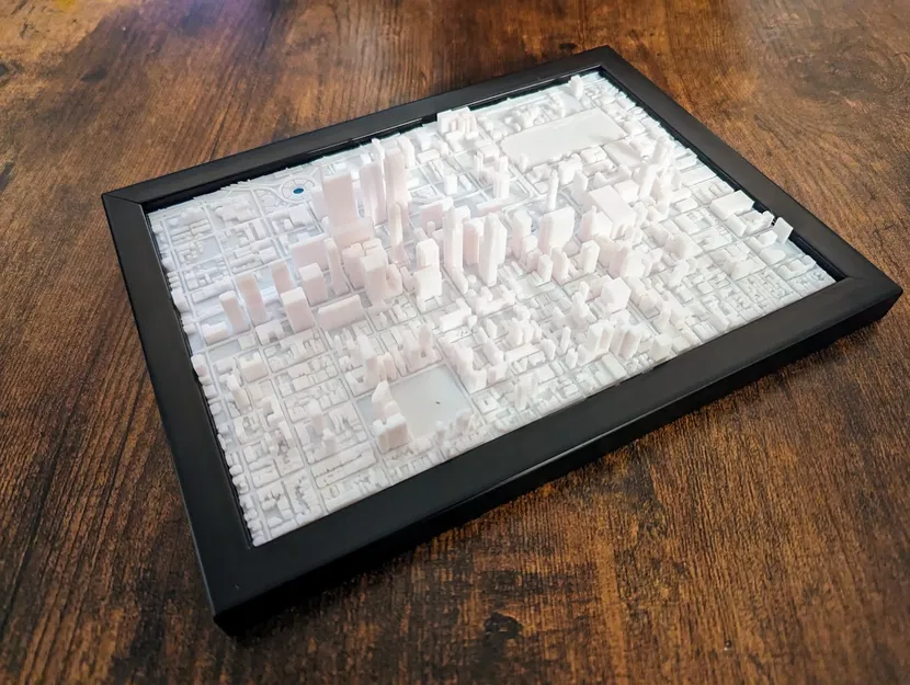 Mô Hình Thu Nhỏ 3D Philadelphia Pennsylvania - Image 5