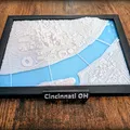 Mô hình 3D thu nhỏ Cincinnati Ohio - Thumbnail 1