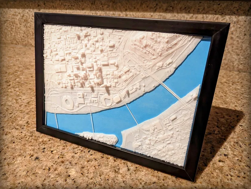 Mô hình 3D thu nhỏ Cincinnati Ohio - Image 4