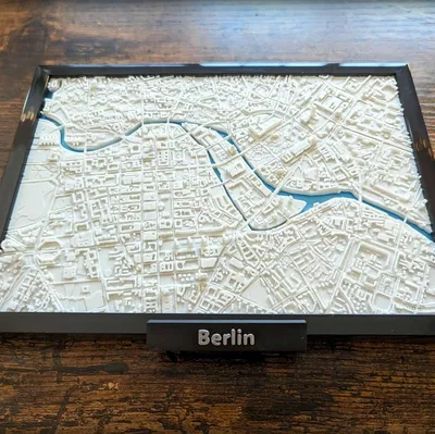 Mô hình 3D thu nhỏ Berlin Đức