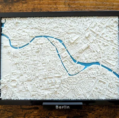 Mô hình 3D thu nhỏ Berlin Đức